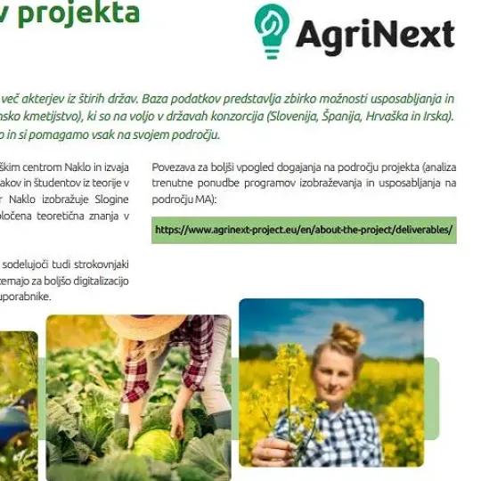 Partner KGZ Sloga published first AgriNext article in the Sloga Magazine