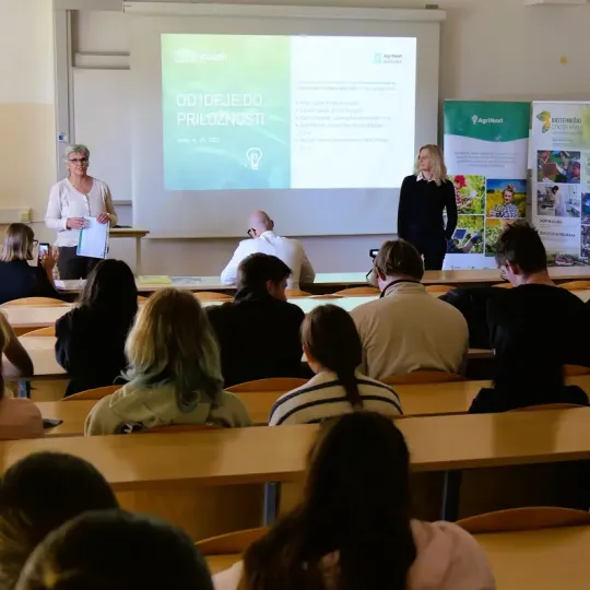 From Idea to Opportunity: AgriNext entrepreneurship event at Biotehniški center Naklo